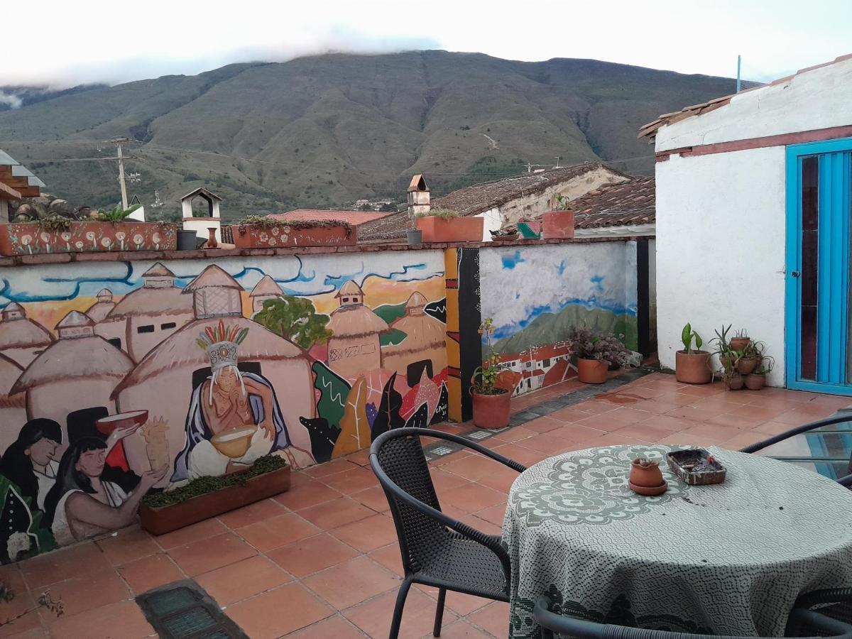 Alegria Hostel Villa de Leyva Ngoại thất bức ảnh