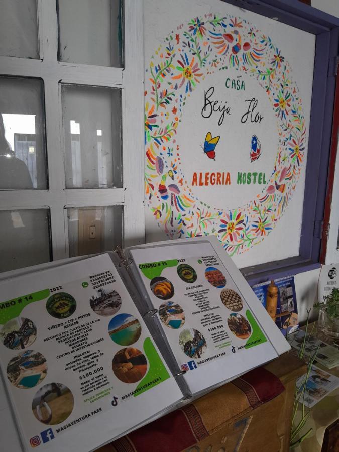 Alegria Hostel Villa de Leyva Ngoại thất bức ảnh